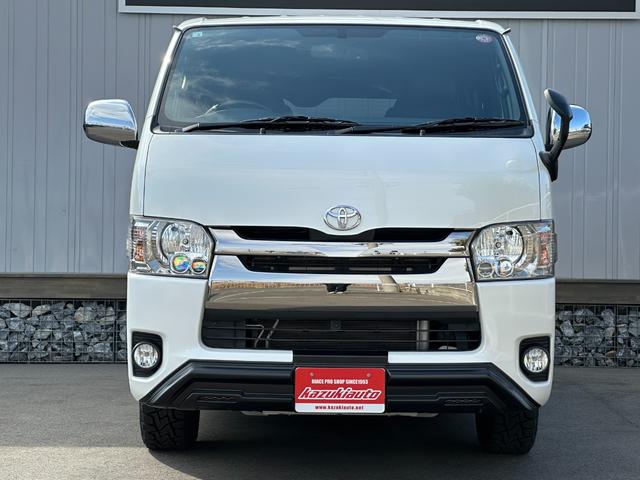 ハイエースバン ロングスーパーＧＬ　パールホワイト／２ＷＤガソリン／標準ボディ／カスタムベース車両／ラギッド／アウトドア仕様／ベッドキット／車中泊仕様／キャンプ仕様／　釣り仕様／ライトカスタム車両（44枚目）