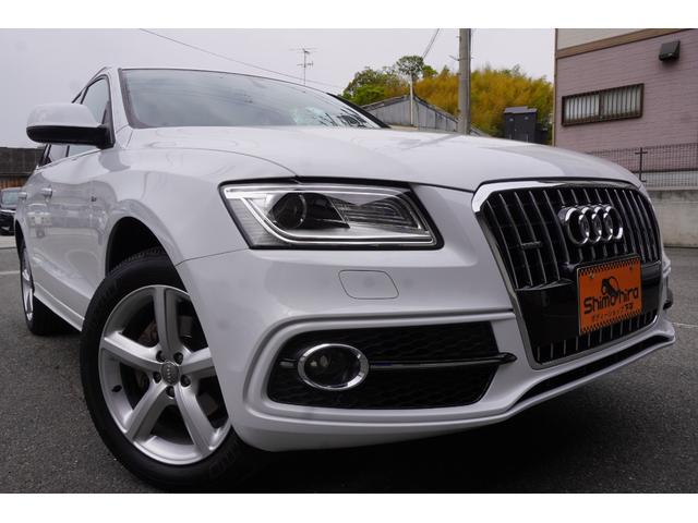 Ｑ５ ２．０ＴＦＳＩクワトロ　Ｓラインパッケージ４ＷＤ／ワンオーナー／純正ＨＩＤ／純正１９インチアルミホイール／純正ナビ／リアカメラ／ＥＴＣ／電動リアゲート／ボディーガラスコーティング付（7枚目）