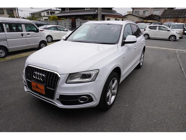 Ｑ５ ２．０ＴＦＳＩクワトロ　Ｓラインパッケージ４ＷＤ／ワンオーナー／純正ＨＩＤ／純正１９インチアルミホイール／純正ナビ／リアカメラ／ＥＴＣ／電動リアゲート／ボディーガラスコーティング付（10枚目）