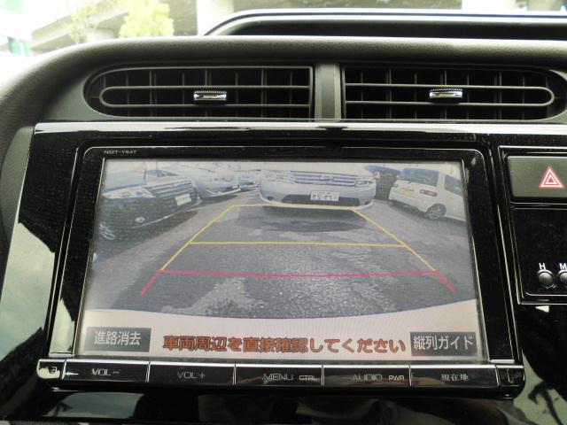 G 中期モデル SDナビTV音楽録音DVD再生Bluetooth スマートキー プッシュスタートシステム HIDヘッドライト クルーズコントロール Bカメラ リアスポイラー オートエアコン 純正アルミ(12枚目)