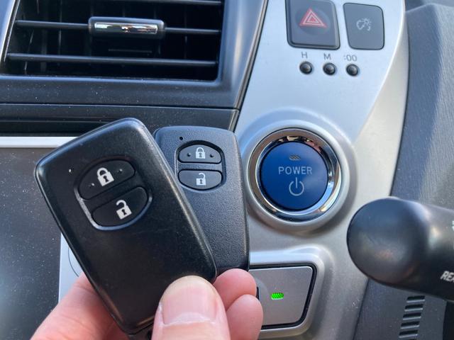 プリウスアルファ S 5名・スマートキー・PUSHスタート・純正SDナビ・TV・Bluetooth・バックカメラ・LEDヘッドライト・純正アルミホイール・オートエアコン・ECOモード・EVモード・電動格納ミラー・ETC(11枚目)