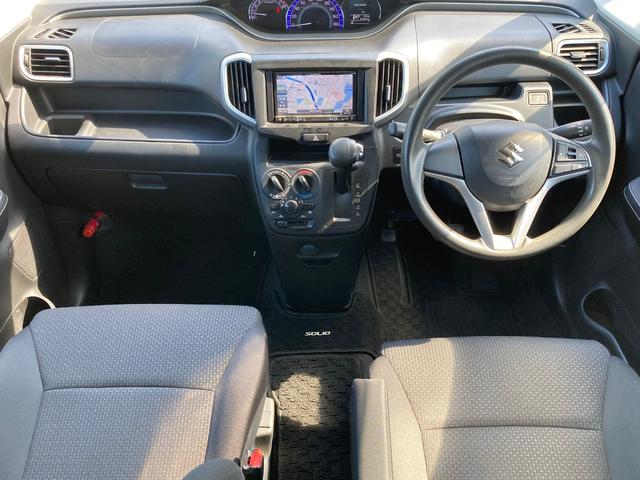 ソリオ Ｇ　後期モデル５名・デュアルカメラブレーキサポート・レーダークルーズコントロール・スズキセーフティーサポート・インテリキー・左パワースライド・社外ナビ・ＰＵＳＨスタート・・Ｂカメラ・シートヒーター・ＥＴＣ（6枚目）