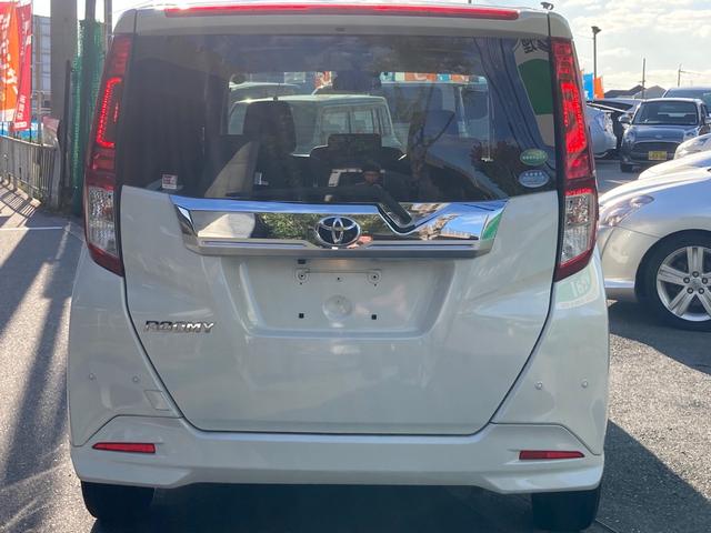 ルーミー カスタムG 衝突軽減装置・車線逸脱装置・純正エアロ・LEDヘッド・フォグランプ・PUSHスタート・スマートキー・Bカメラ・前席シートヒーター・純正アルミホイール・本革巻ステアリング・オートエアコン・オートライト(25枚目)