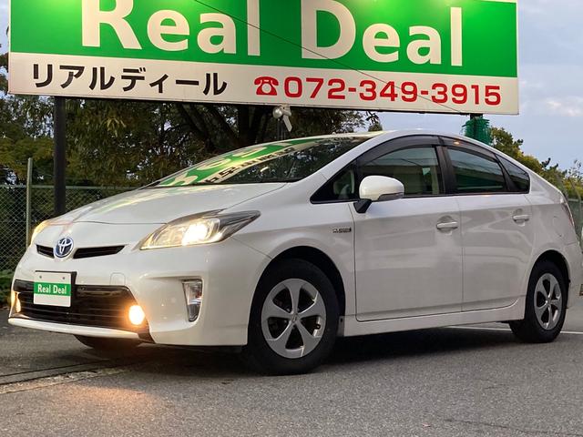 プリウス S 後期モデル・パールホワイト・車内クリーニング・ボディーメンンテナンス・SDナビ・Bluetooth・Bカメラ・スマートキー・PUSHスタート・純正15インチアルミホイール・HIDヘッド・オートAC(21枚目)