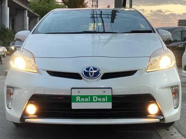 プリウス S 後期モデル・パールホワイト・車内クリーニング・ボディーメンンテナンス・SDナビ・Bluetooth・Bカメラ・スマートキー・PUSHスタート・純正15インチアルミホイール・HIDヘッド・オートAC(23枚目)