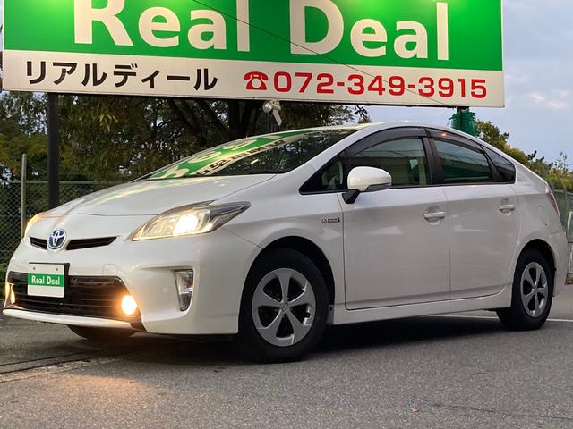 プリウス S 後期モデル・パールホワイト・車内クリーニング・ボディーメンンテナンス・SDナビ・Bluetooth・Bカメラ・スマートキー・PUSHスタート・純正15インチアルミホイール・HIDヘッド・オートAC(63枚目)