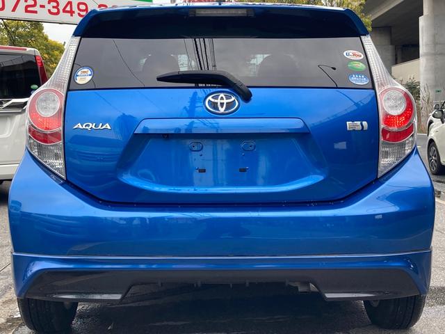 アクア S スマートキー・フルエアロ・純正ナビ・TV・Bカメラ・ETC・純正アルミ・PUSHスタート・プロジェクターヘッドライト・ECOモード・オートエアコン・AUTOライト・電動格納・アイドリングストップ(25枚目)