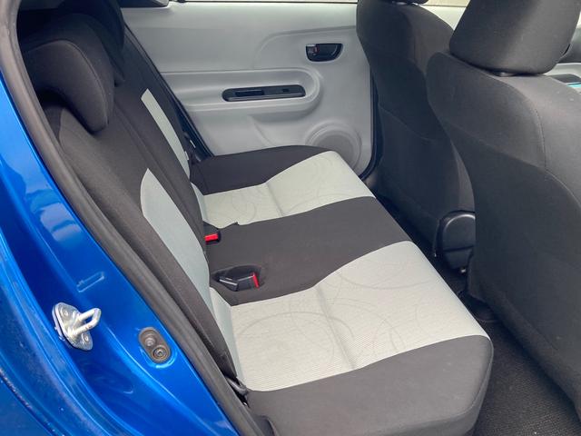 アクア S スマートキー・フルエアロ・純正ナビ・TV・Bカメラ・ETC・純正アルミ・PUSHスタート・プロジェクターヘッドライト・ECOモード・オートエアコン・AUTOライト・電動格納・アイドリングストップ(39枚目)