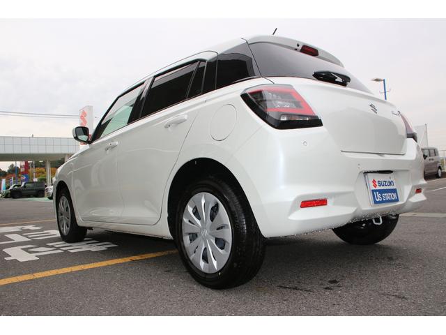 スイフト XG LEDランプ スズキコネクト対応オーディオ 当社試乗車 オートライト プッシュスタート シートヒーター オートエアコン スズキセーフティーサポート 横滑り防止機能 衝突安全ボディ 盗難防止システム(24枚目)