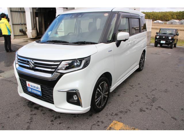 ソリオ ＨＹＢＲＩＤ　ＭＺ　全方位ナビ　両側電動スライドドア　バックカメラ　オートライト　スライドドア　Ｂｌｕｅｔｏｏｔｈ　純正ナビ　プッシュスタート　シートヒーター　オートエアコン　衝突被害軽減システム　アイドリングストップ　衝突安全ボディ　盗難防止システム（21枚目）