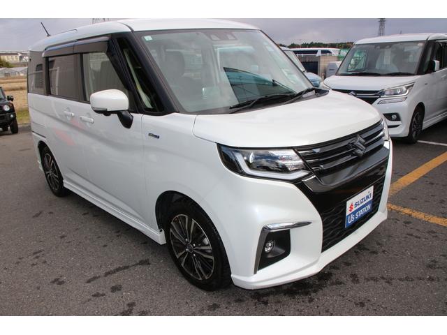 ソリオ ＨＹＢＲＩＤ　ＭＺ　全方位ナビ　両側電動スライドドア　バックカメラ　オートライト　スライドドア　Ｂｌｕｅｔｏｏｔｈ　純正ナビ　プッシュスタート　シートヒーター　オートエアコン　衝突被害軽減システム　アイドリングストップ　衝突安全ボディ　盗難防止システム（23枚目）