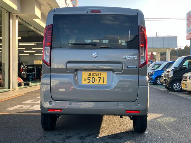 スペーシア ＨＹＢＲＩＤ　Ｇ　オートライト　スライドドア　プッシュスタート　オートエアコン　衝突被害軽減システム　アイドリングストップ　横滑り防止機能　衝突安全ボディ　盗難防止システム（53枚目）