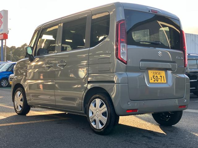 スペーシア ＨＹＢＲＩＤ　Ｇ　オートライト　スライドドア　プッシュスタート　オートエアコン　衝突被害軽減システム　アイドリングストップ　横滑り防止機能　衝突安全ボディ　盗難防止システム（54枚目）