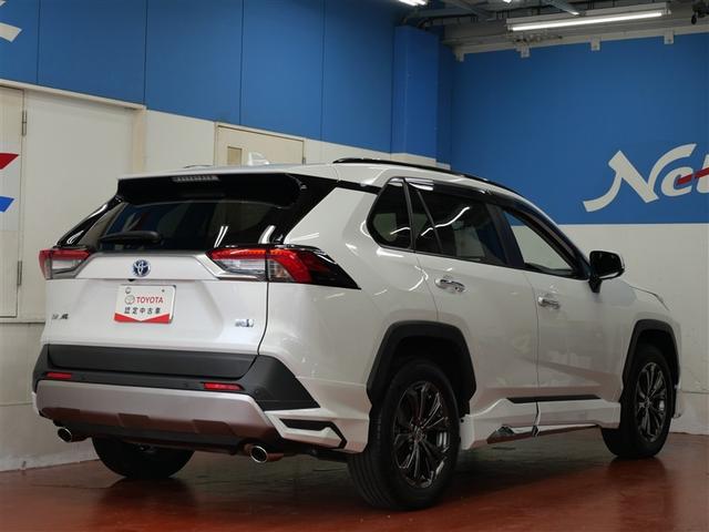 RAV4 ハイブリッドG サンルーフ 4WD フルセグ メモリーナビ ミュージックプレイヤー接続可 衝突被害軽減システム ETC ドラレコ LEDヘッドランプ ワンオーナー フルエアロ(5枚目)