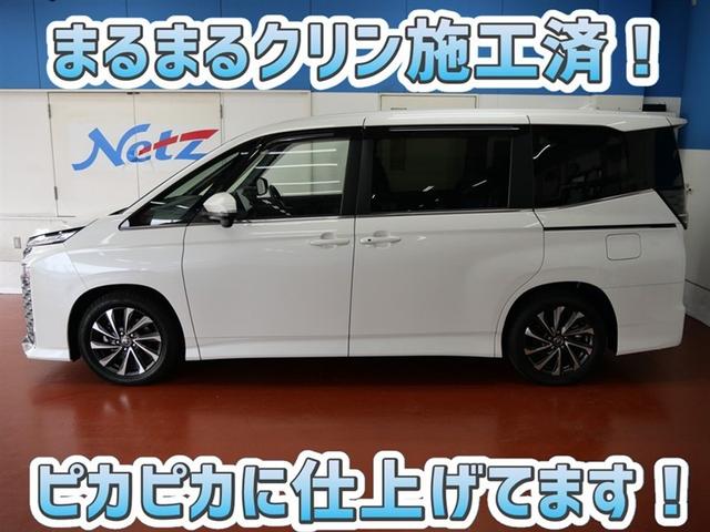 ヴォクシー S-Z フルセグ メモリーナビ DVD再生 ミュージックプレイヤー接続可 後席モニター バックカメラ 衝突被害軽減システム ETC 両側電動スライド LEDヘッドランプ 乗車定員7人 3列シート ワンオーナー(4枚目)