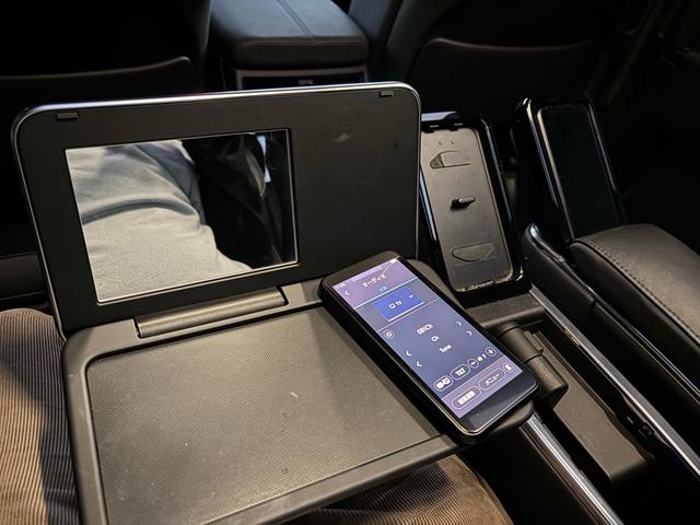 アルファードハイブリッド エグゼクティブラウンジ ワンオーナー車/ユーザー買取直販/モデリスタエアロ/マフラー/DVD/HMID/オプション19インチアルミホイール(76枚目)