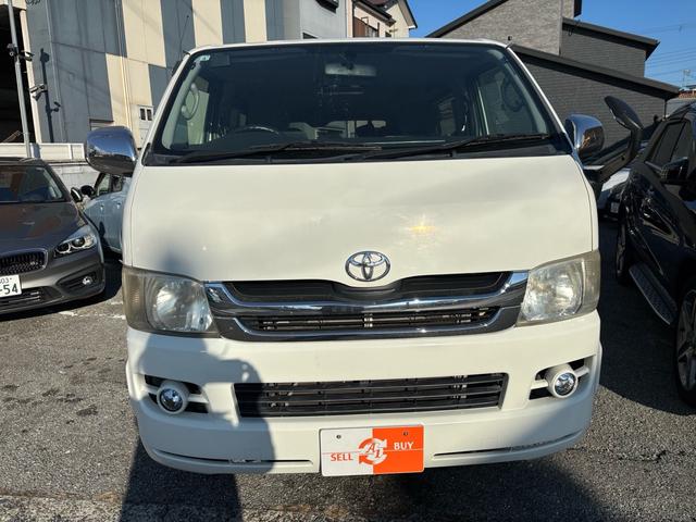 ハイエースバン ロングスーパーGL HDDナビ/地デジTV/バックカメラ/ETC/リアフリップダウンモニター/室内LED灯/リアスモーク小窓付き(12枚目)