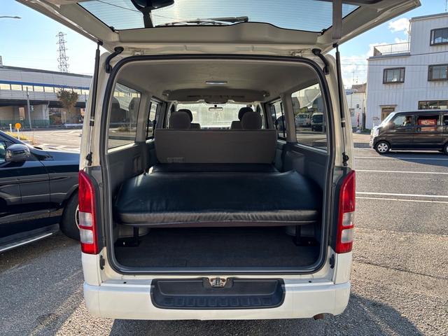 ハイエースバン ロングスーパーGL HDDナビ/地デジTV/バックカメラ/ETC/リアフリップダウンモニター/室内LED灯/リアスモーク小窓付き(15枚目)