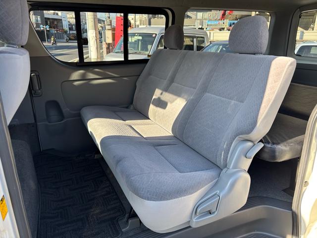 ハイエースバン ロングスーパーGL HDDナビ/地デジTV/バックカメラ/ETC/リアフリップダウンモニター/室内LED灯/リアスモーク小窓付き(27枚目)