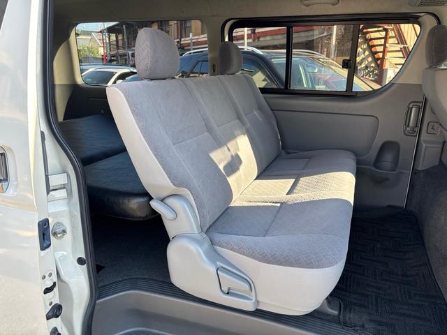 ハイエースバン ロングスーパーGL HDDナビ/地デジTV/バックカメラ/ETC/リアフリップダウンモニター/室内LED灯/リアスモーク小窓付き(29枚目)