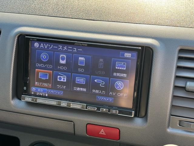 ハイエースバン ロングスーパーGL HDDナビ/地デジTV/バックカメラ/ETC/リアフリップダウンモニター/室内LED灯/リアスモーク小窓付き(36枚目)