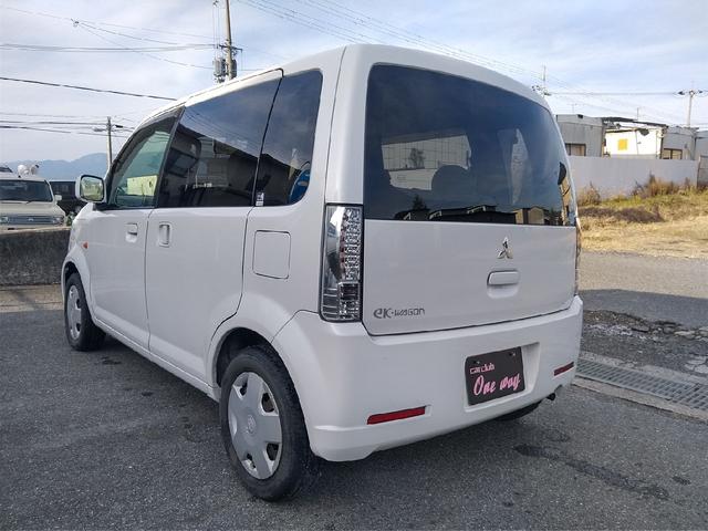 ｅＫワゴン ＭＳ　禁煙車　キーレス　エアバック　パワースライドドア　社外ナビ　ベンチシート　車検付　４６０００キロ台（9枚目）