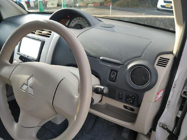 ｅＫワゴン ＭＳ　禁煙車　キーレス　エアバック　パワースライドドア　社外ナビ　ベンチシート　車検付　４６０００キロ台（18枚目）