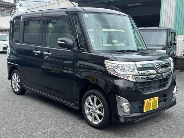 タント カスタムＸ　両側スライドドア　左側電動スライドドア　ＥＴＣ車載器　スマートキー　プッシュスタート　ＡＢＳ　Ｗエアバッグ　６０５１５ｋｍ　純正１４インチアルミホイール（6枚目）