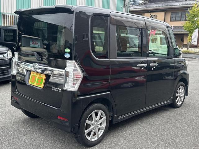 タント カスタムＸ　両側スライドドア　左側電動スライドドア　ＥＴＣ車載器　スマートキー　プッシュスタート　ＡＢＳ　Ｗエアバッグ　６０５１５ｋｍ　純正１４インチアルミホイール（8枚目）