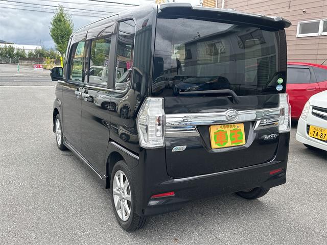 タント カスタムＸ　両側スライドドア　左側電動スライドドア　ＥＴＣ車載器　スマートキー　プッシュスタート　ＡＢＳ　Ｗエアバッグ　６０５１５ｋｍ　純正１４インチアルミホイール（9枚目）