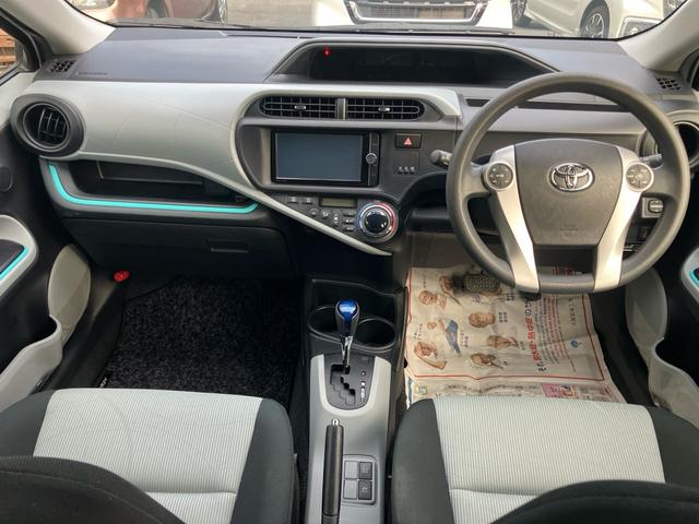 アクア Ｓ　ナビ　ＴＶフルセグ　Ｂｌｕｅｔｏｏｔｈ接続可　バックカメラ　ＥＴＣ　ドライブレコーダー　スマートキー　スペアキーあり　オートライト　アルミホイール　走行距離７．３万ｋｍ　運転席・助手席エアバッグ（14枚目）