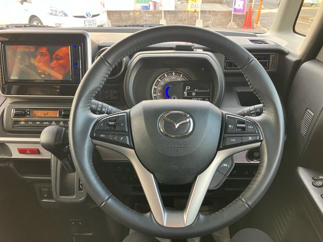 フレアワゴンタフスタイル ハイブリッドＸＳ　前後ドラレコ　ナビ　フルセグＴＶ　ＥＴＣ　両側パワースライドドア　シートヒーター　フルフラット　ルーフレール　クルーズコントロール　スマートキー　クリアランスソナー　レーンアシスト　オートライト（24枚目）