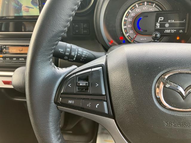 フレアワゴンタフスタイル ハイブリッドＸＳ　前後ドラレコ　ナビ　フルセグＴＶ　ＥＴＣ　両側パワースライドドア　シートヒーター　フルフラット　ルーフレール　クルーズコントロール　スマートキー　クリアランスソナー　レーンアシスト　オートライト（25枚目）