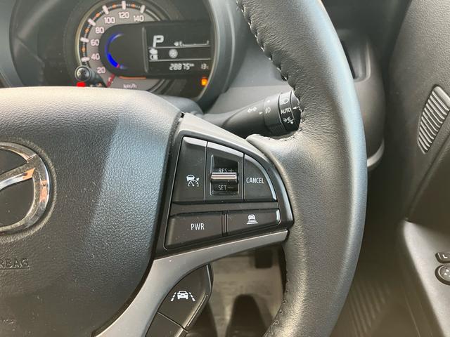 フレアワゴンタフスタイル ハイブリッドＸＳ　前後ドラレコ　ナビ　フルセグＴＶ　ＥＴＣ　両側パワースライドドア　シートヒーター　フルフラット　ルーフレール　クルーズコントロール　スマートキー　クリアランスソナー　レーンアシスト　オートライト（26枚目）