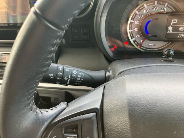 フレアワゴンタフスタイル ハイブリッドＸＳ　前後ドラレコ　ナビ　フルセグＴＶ　ＥＴＣ　両側パワースライドドア　シートヒーター　フルフラット　ルーフレール　クルーズコントロール　スマートキー　クリアランスソナー　レーンアシスト　オートライト（27枚目）