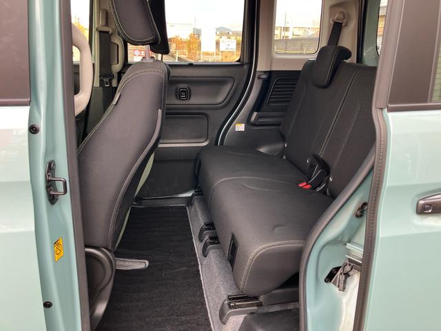 フレアワゴンタフスタイル ハイブリッドＸＳ　前後ドラレコ　ナビ　フルセグＴＶ　ＥＴＣ　両側パワースライドドア　シートヒーター　フルフラット　ルーフレール　クルーズコントロール　スマートキー　クリアランスソナー　レーンアシスト　オートライト（55枚目）