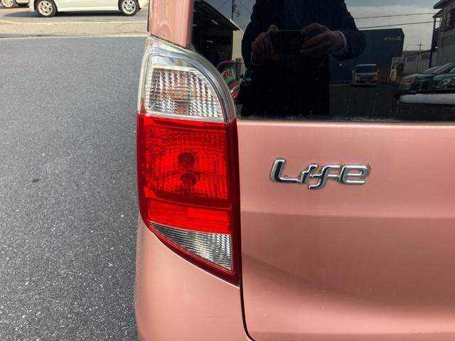 ライフ Ｇ　キーレス　バックカメラ　ＣＤ　ＦＭ／ＡＭラジオ　運転席・助手席エアバッグ　衝突安全ボディ　ベンチシート（48枚目）