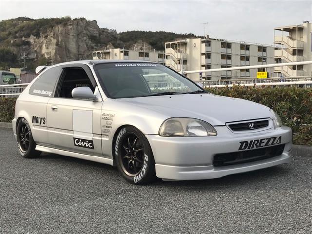タイプR仕様 車高調 セミバケ 社外マフラー(2枚目)