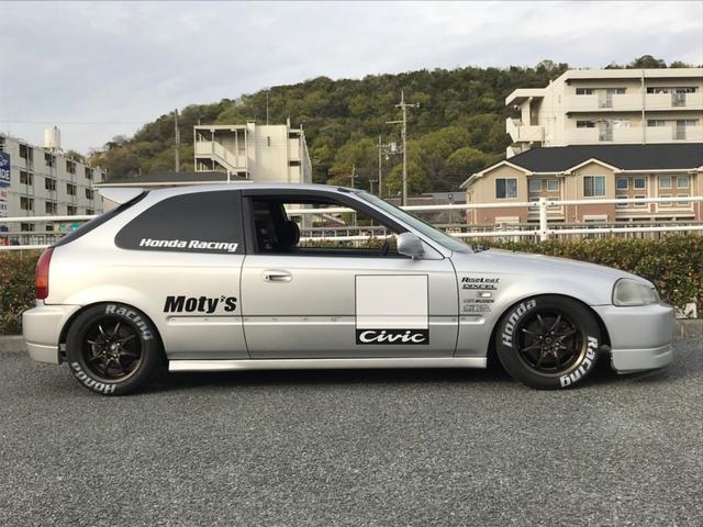 タイプR仕様 車高調 セミバケ 社外マフラー(4枚目)