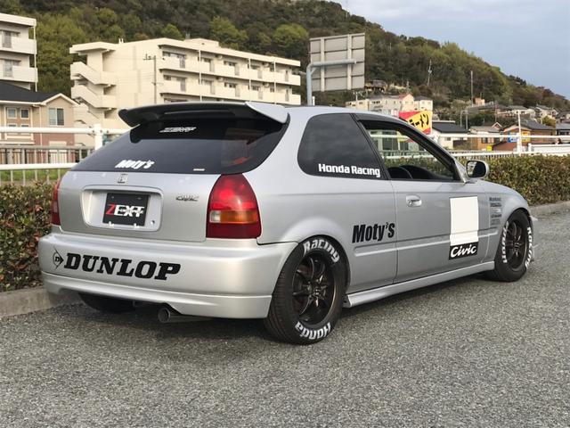 タイプR仕様 車高調 セミバケ 社外マフラー(5枚目)