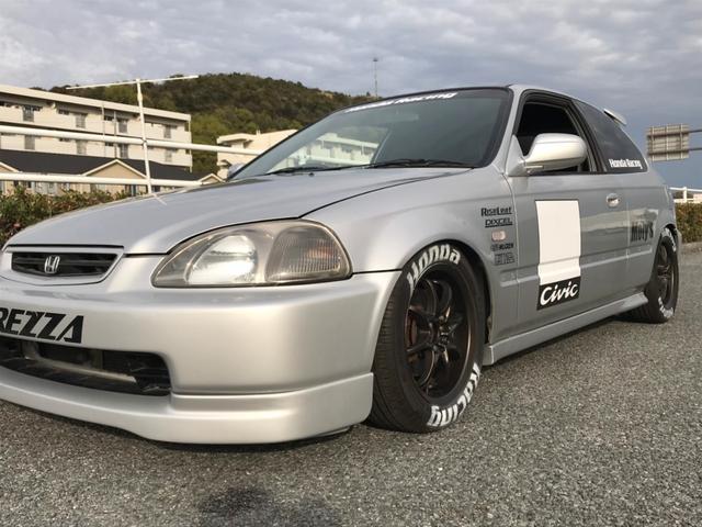 タイプR仕様 車高調 セミバケ 社外マフラー(14枚目)