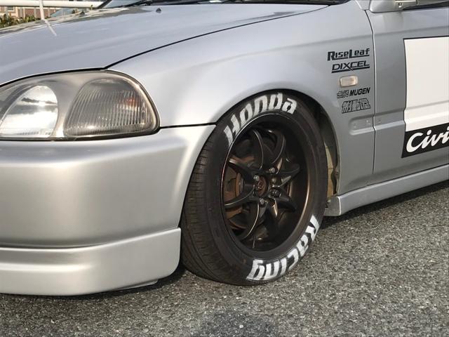 タイプR仕様 車高調 セミバケ 社外マフラー(15枚目)