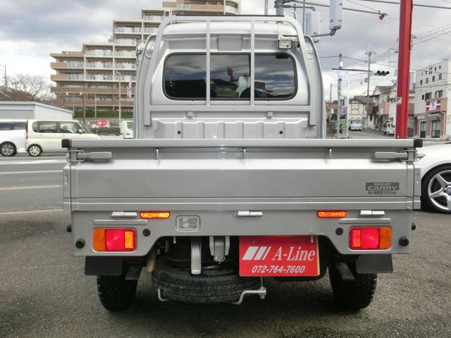 スーパーキャリイ Ｘ　全国保証令和９年１月迄　禁煙車　デュアルブレーキサポート新名神対応Ｂｌｕｅｔｏｏｔｈ対応フルセグナビ　ＥＴＣ　切り替４駆　オートマ　猪狩バンパー　ジオランダブロックタイヤ　　作業灯（9枚目）