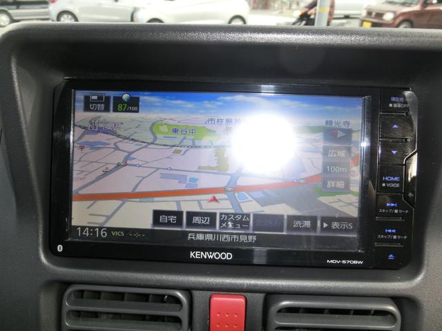 スーパーキャリイ Ｘ　全国保証令和９年１月迄　禁煙車　デュアルブレーキサポート新名神対応Ｂｌｕｅｔｏｏｔｈ対応フルセグナビ　ＥＴＣ　切り替４駆　オートマ　猪狩バンパー　ジオランダブロックタイヤ　　作業灯（15枚目）