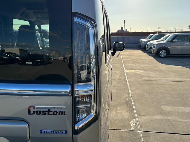 スペーシアカスタム カスタム　ＨＹＢＲＩＤ　ＸＳターボ　電動パーキング　ＬＥＤ　デュアルセンサーブレーキＩＩ｜後席両側ワンアクションパワースライド｜ＬＥＤヘッドランプ｜電動パーキングブレーキ｜マルチユースフラップ｜スリムサーキュレーター｜シートヒーター｜（30枚目）