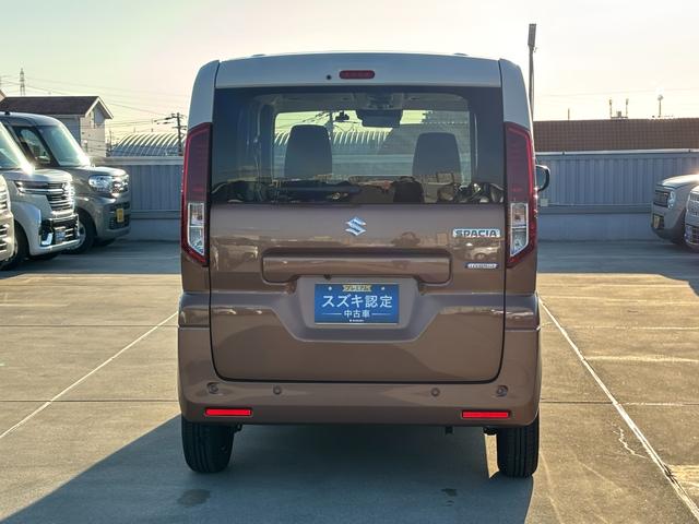 スペーシア HYBRID X 後席両側パワースライドドア 全方位ナビ デュアルセンサーブレーキII|後席両側ワンアクションパワースライド|LEDヘッドランプ|全方位モニター付メモリーナビゲーション|マルチユースフラップ|スリムサーキュレーター|(7枚目)