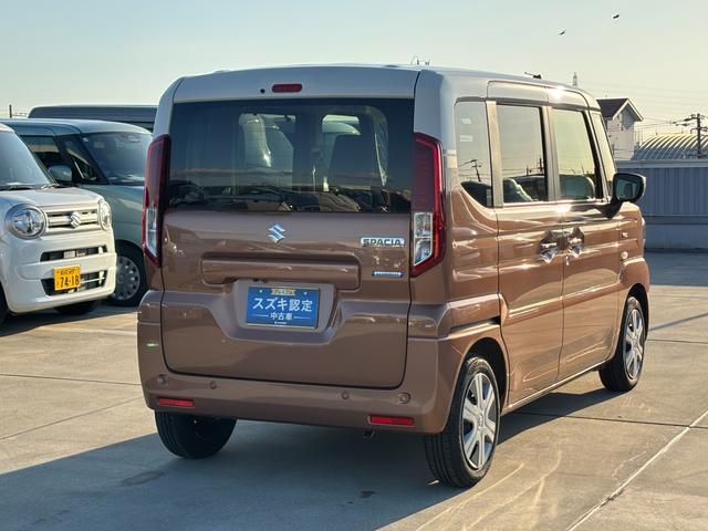 スペーシア HYBRID X 後席両側パワースライドドア 全方位ナビ デュアルセンサーブレーキII|後席両側ワンアクションパワースライド|LEDヘッドランプ|全方位モニター付メモリーナビゲーション|マルチユースフラップ|スリムサーキュレーター|(8枚目)