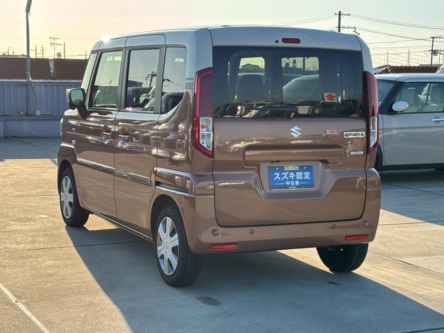 スペーシア HYBRID X 後席両側パワースライドドア 全方位ナビ デュアルセンサーブレーキII|後席両側ワンアクションパワースライド|LEDヘッドランプ|全方位モニター付メモリーナビゲーション|マルチユースフラップ|スリムサーキュレーター|(76枚目)