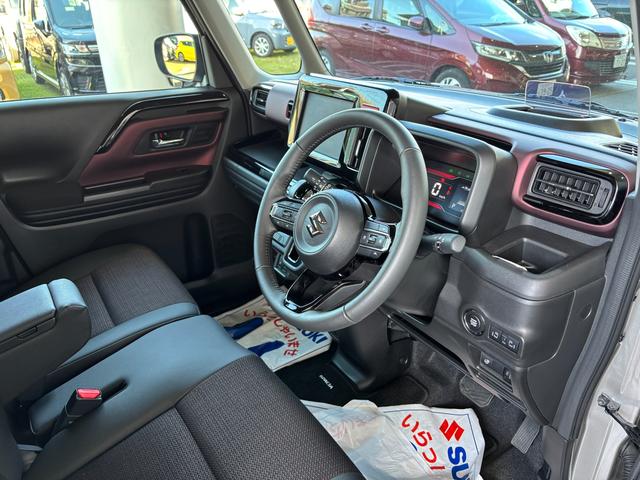 スペーシアカスタム カスタム HYBRID XSターボ ステアリングヒーター デュアルセンサーブレーキII|後席両側ワンアクションパワースライド|LEDヘッドランプ|電動パーキングブレーキ|マルチユースフラップ|スリムサーキュレーター|シートヒーター|(36枚目)