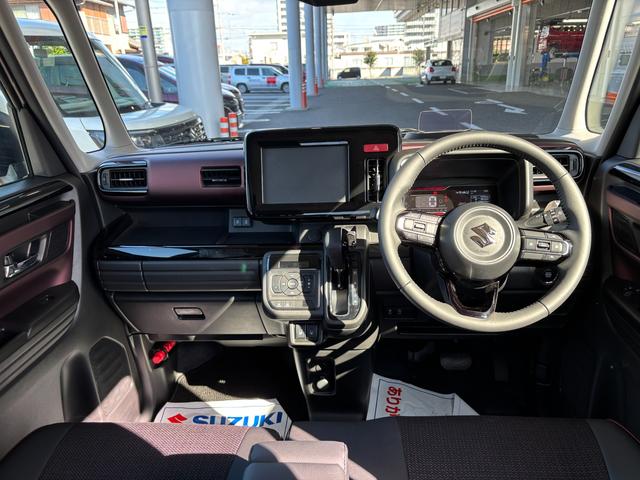 スペーシアカスタム カスタム HYBRID XSターボ ステアリングヒーター デュアルセンサーブレーキII|後席両側ワンアクションパワースライド|LEDヘッドランプ|電動パーキングブレーキ|マルチユースフラップ|スリムサーキュレーター|シートヒーター|(68枚目)